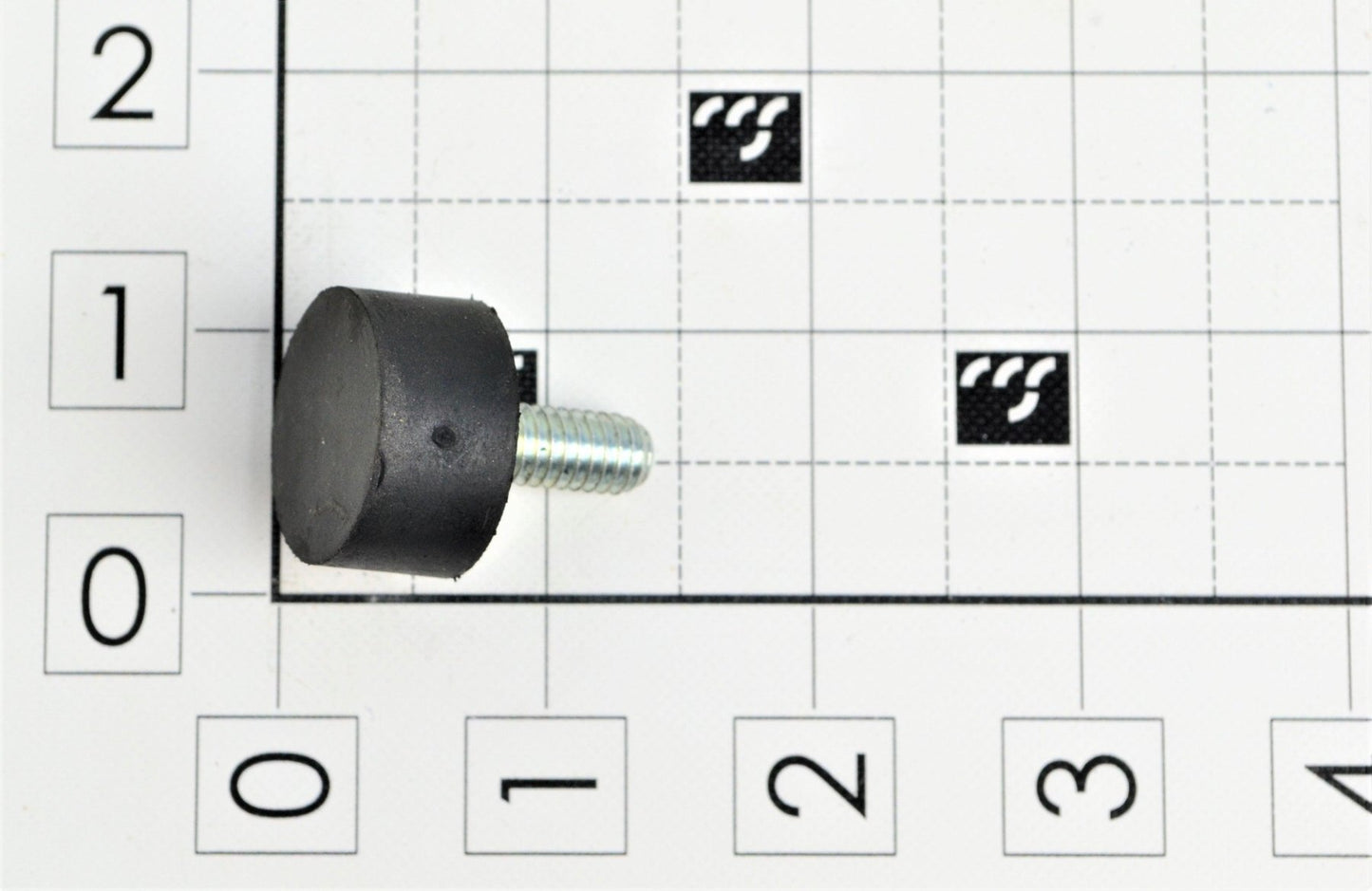 0-013-090 Bumper, Rubber, 1" X 1/2" Fastseal Rytec - Rytec