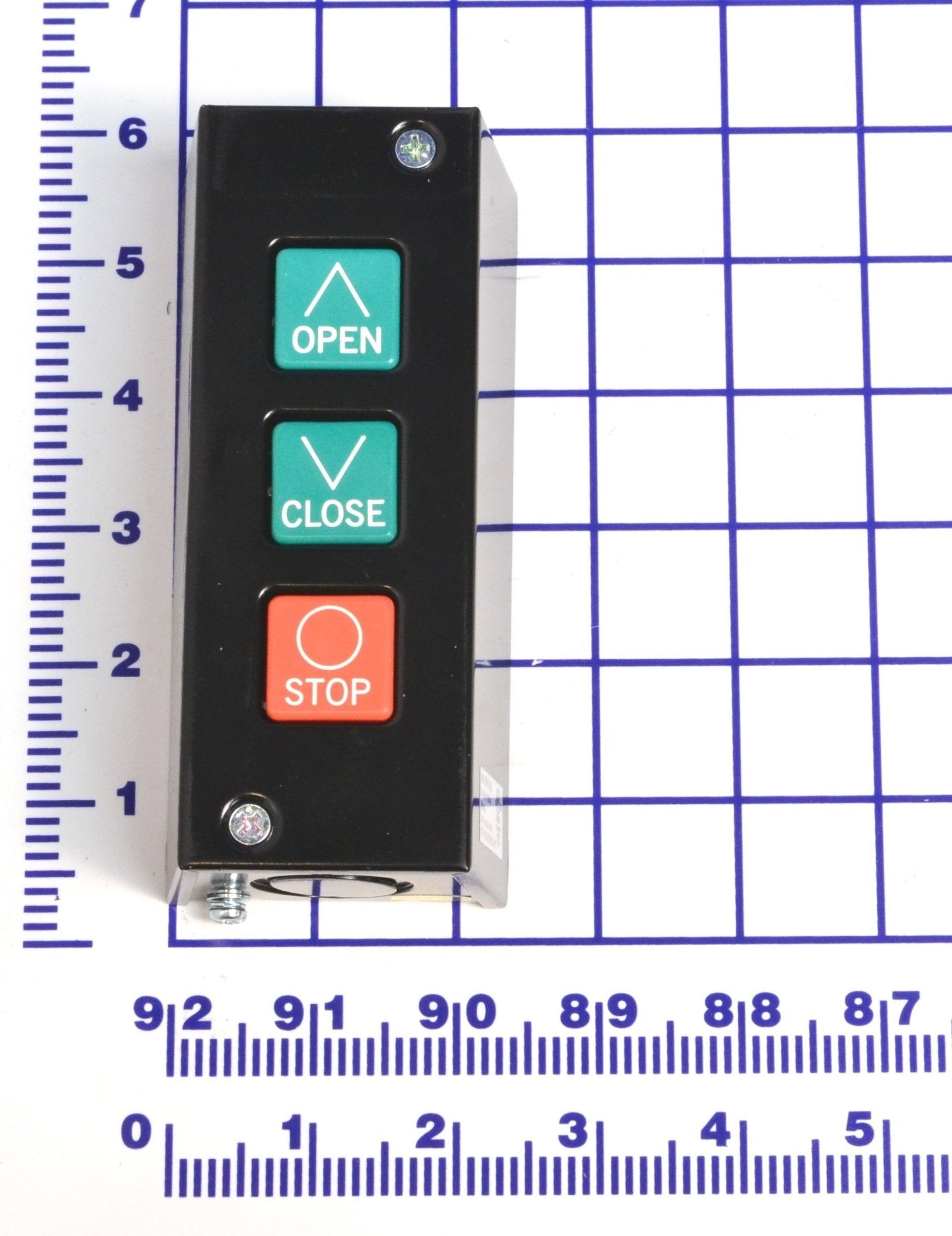 02103L, CONTROL STATION, 3 BUTTON, INTERIOR, NEMA 1, MOMENTARY - Excel Solutions