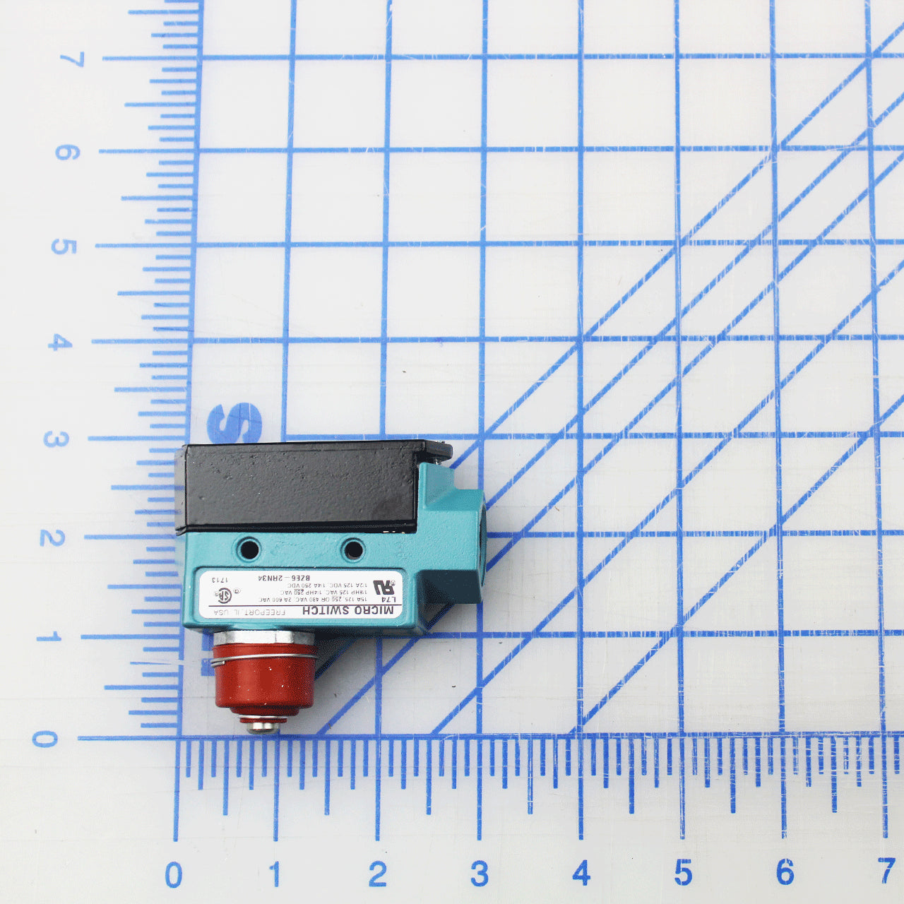 0961-0014 Poweramp Limit Switch, Plunger, Nema 1, Spdt, Spl Force And Seal