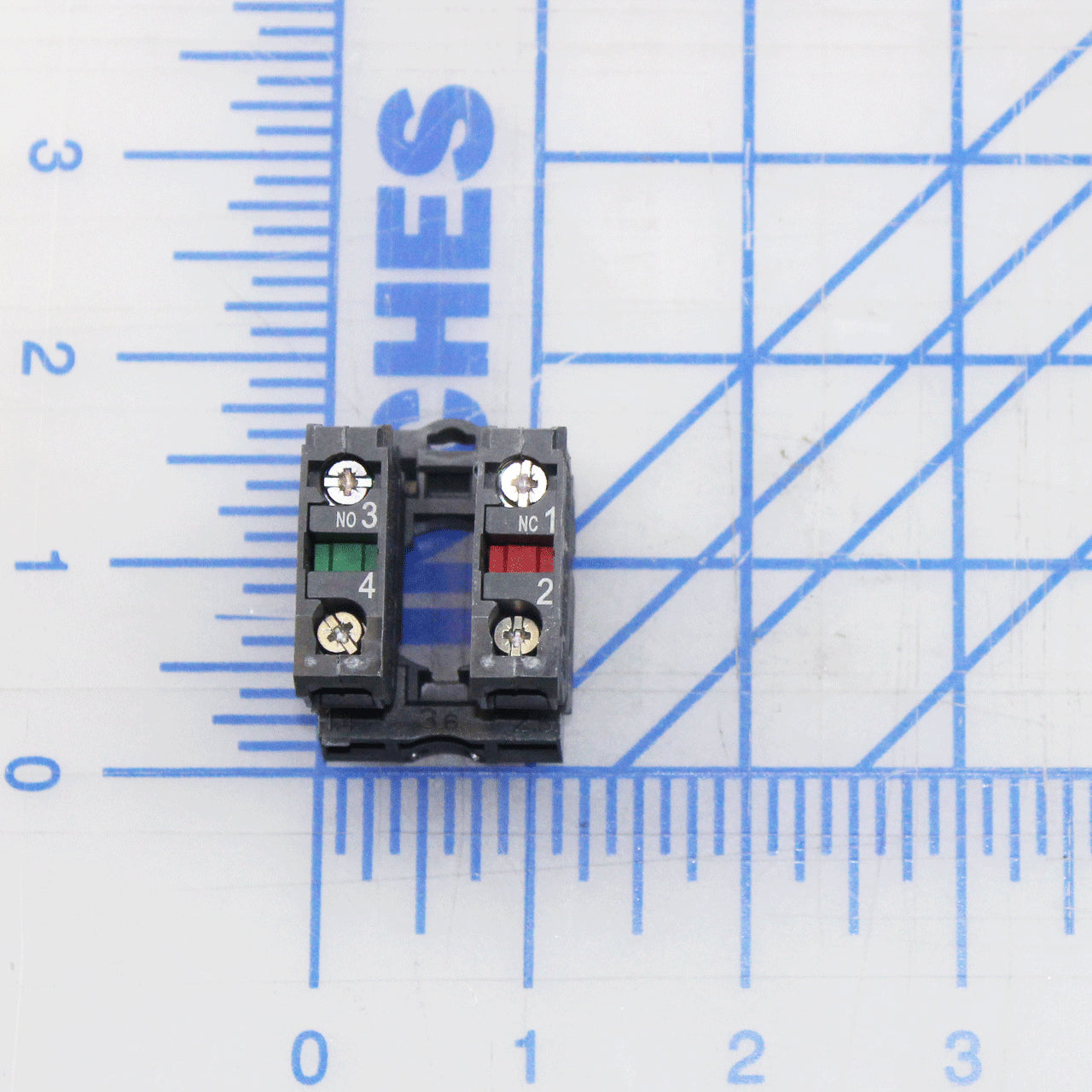 0961-0345 Poweramp K Block, W/ Base, Normally Open-Normally Closed, 22.5Mm