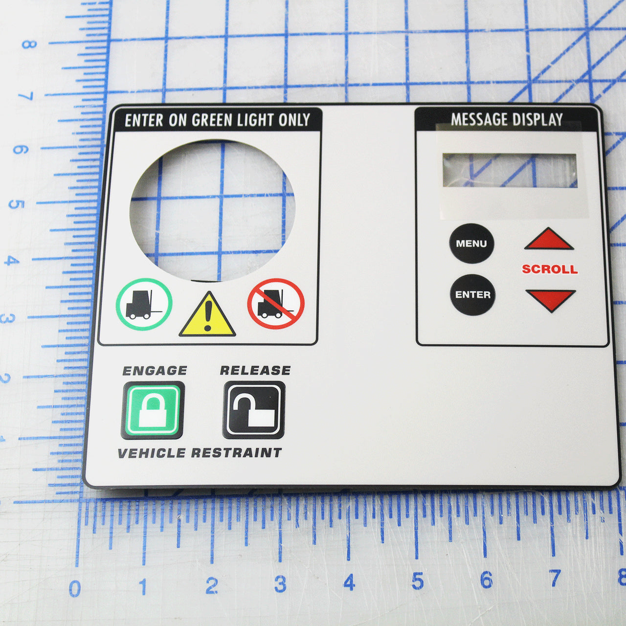 0961-0600 Poweramp Membrane, 2 Button , Re Only