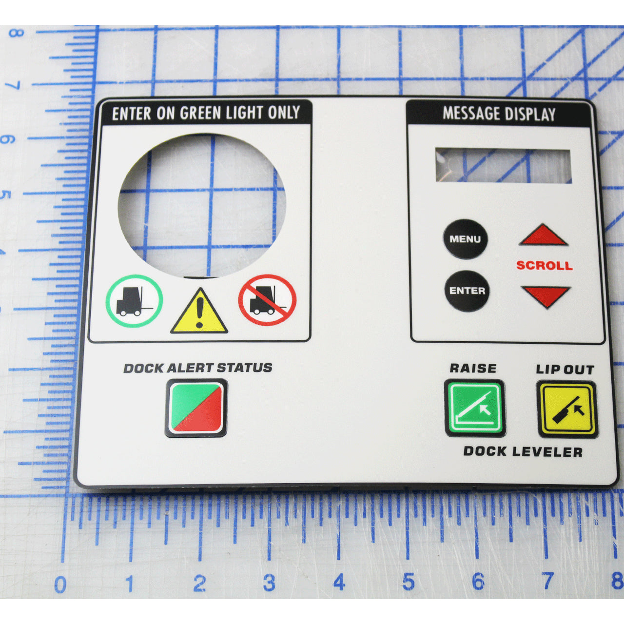 0961-0606 Poweramp Membrane, 3 Button, Da-R-Lo