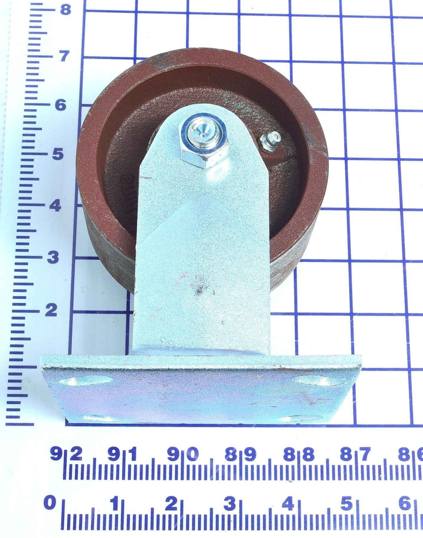 113-096 Cam Roller W/ Mtg Brkt Grease Fitting, Hub Of Wheel - McGuire