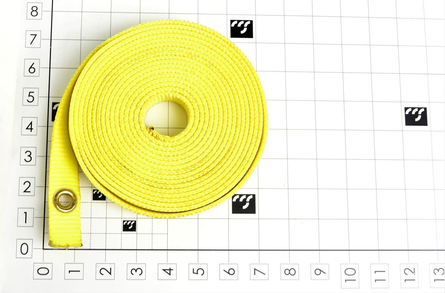 1170057-14, COUNTERWEIGHT STRAP, 14' MAX DOOR HEIGHT, YELLOW - Excel Solutions