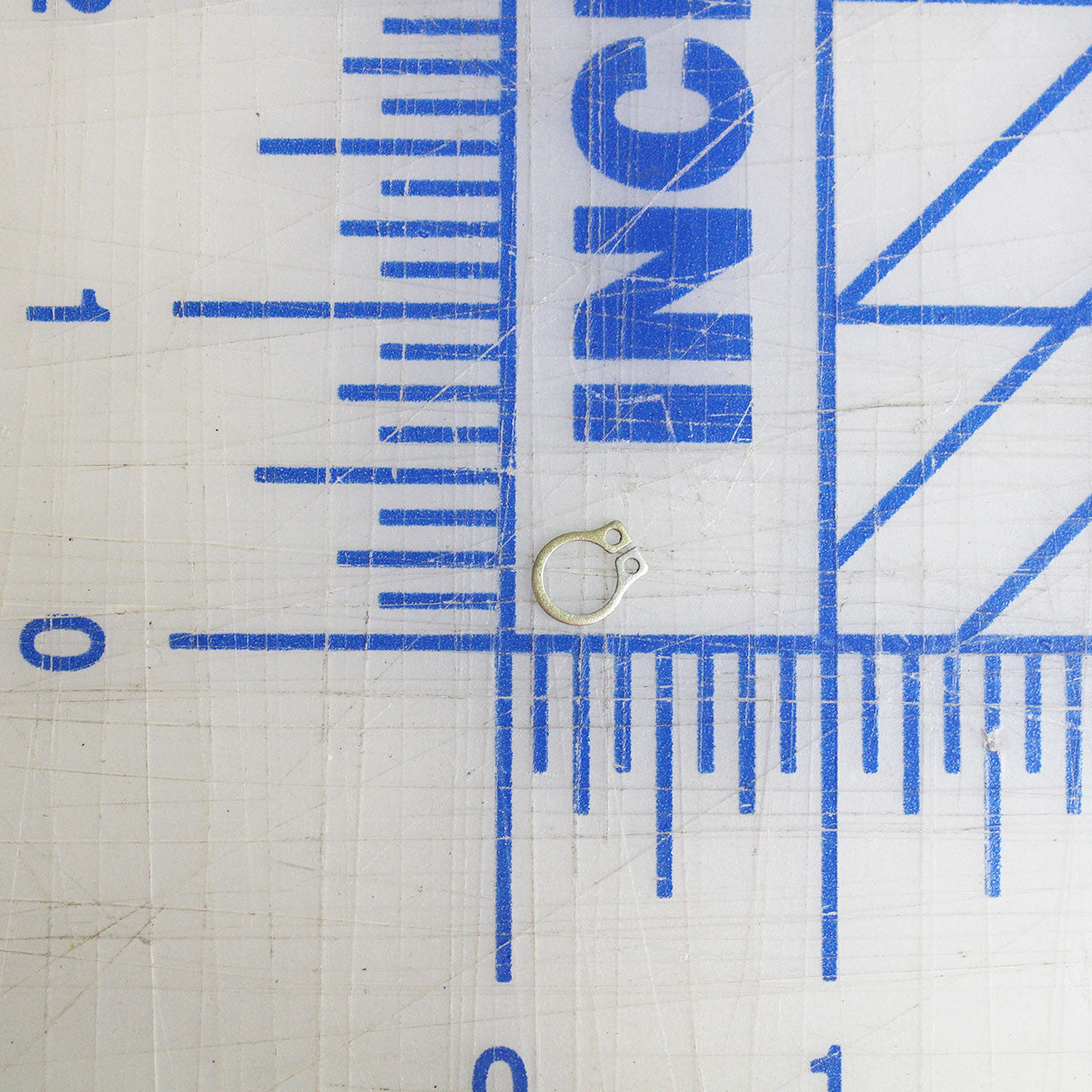 2101-0349 Poweramp Ring, Retaining, External, 1/4" Shaft Dia, Zinc Plated