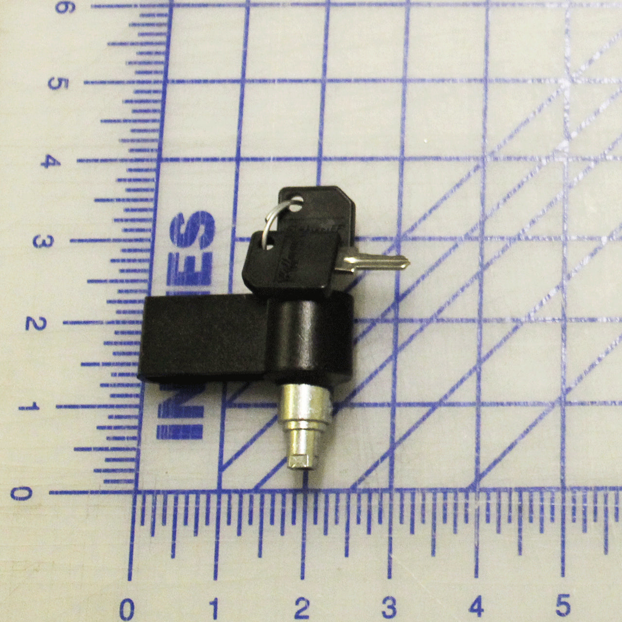 2751-0296 Poweramp Handle, Keylock