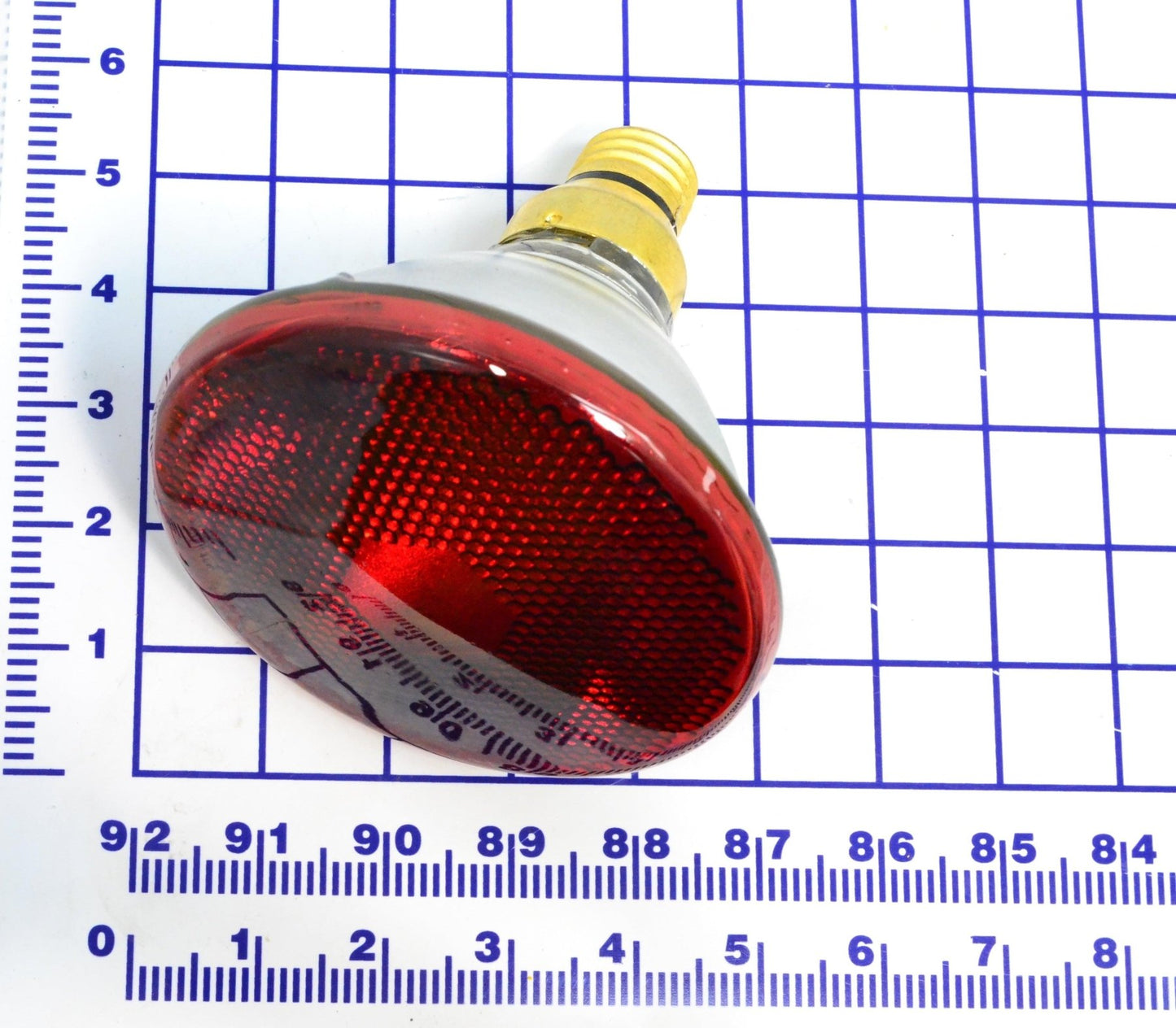 3051-0017 Lamp, Red, Incan 85W,120V - Poweramp