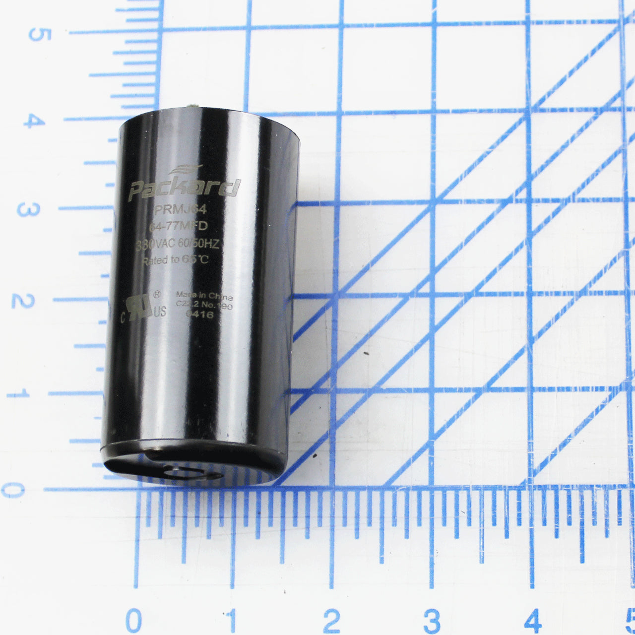 3051-0058 Poweramp Capacitor-Motor Start, 64-77Mf-330V
