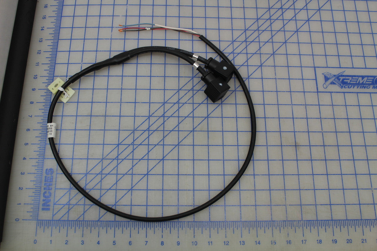 4301-0002 Poweramp Cable Subassembly, 48"Oal, 2 Coil