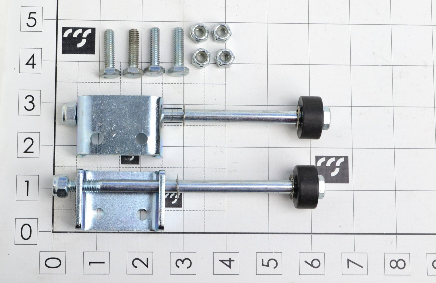 53700562 Curtain Top Roller Assy 1 Pair Rite-Hite Fastrax Door - Rite-Hite