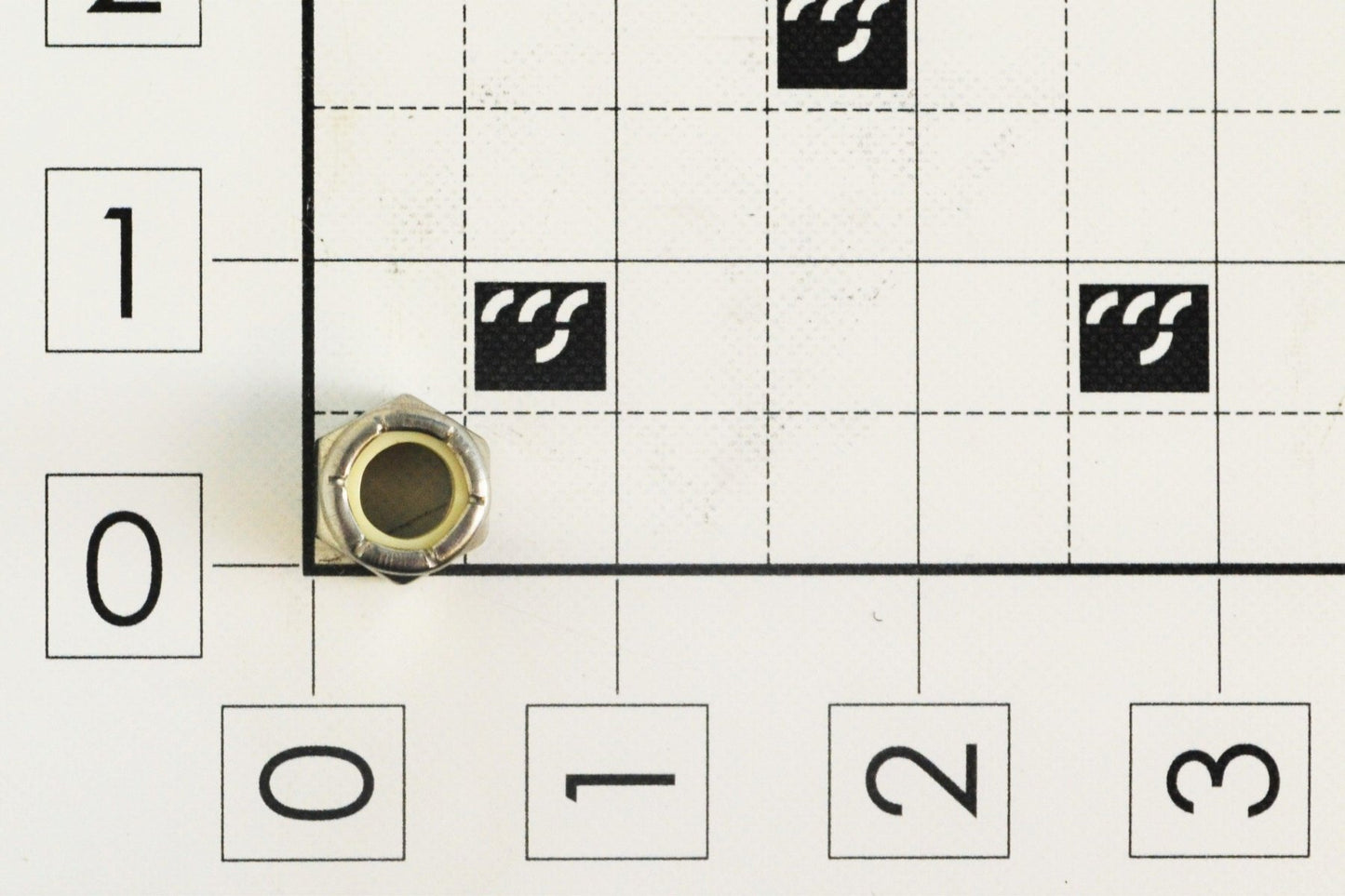 55630016, 3/8"-16 NYLOCK NUT, SS - Excel Solutions