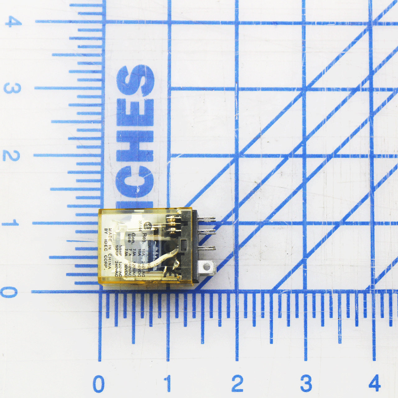 7141-0062 Poweramp Relay, Plug-In, Double Pull Double Throw, 120V