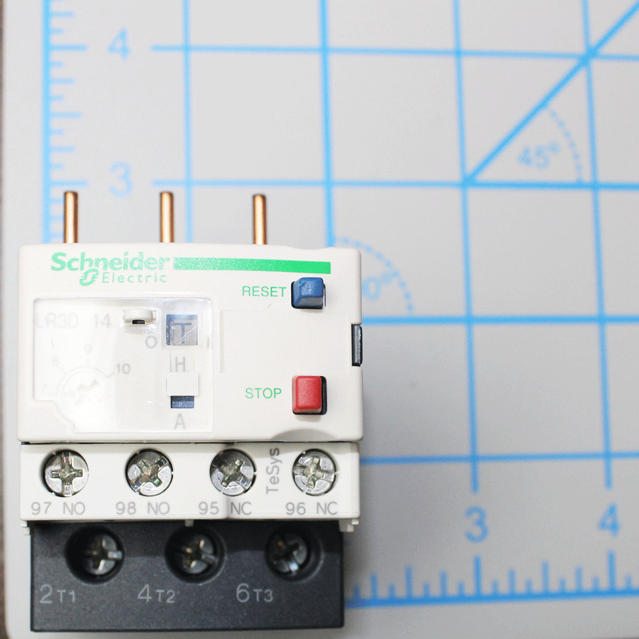 7141-0173 Poweramp Overload Relay, Cls 10, 7-10A, Bimetallic, Comp