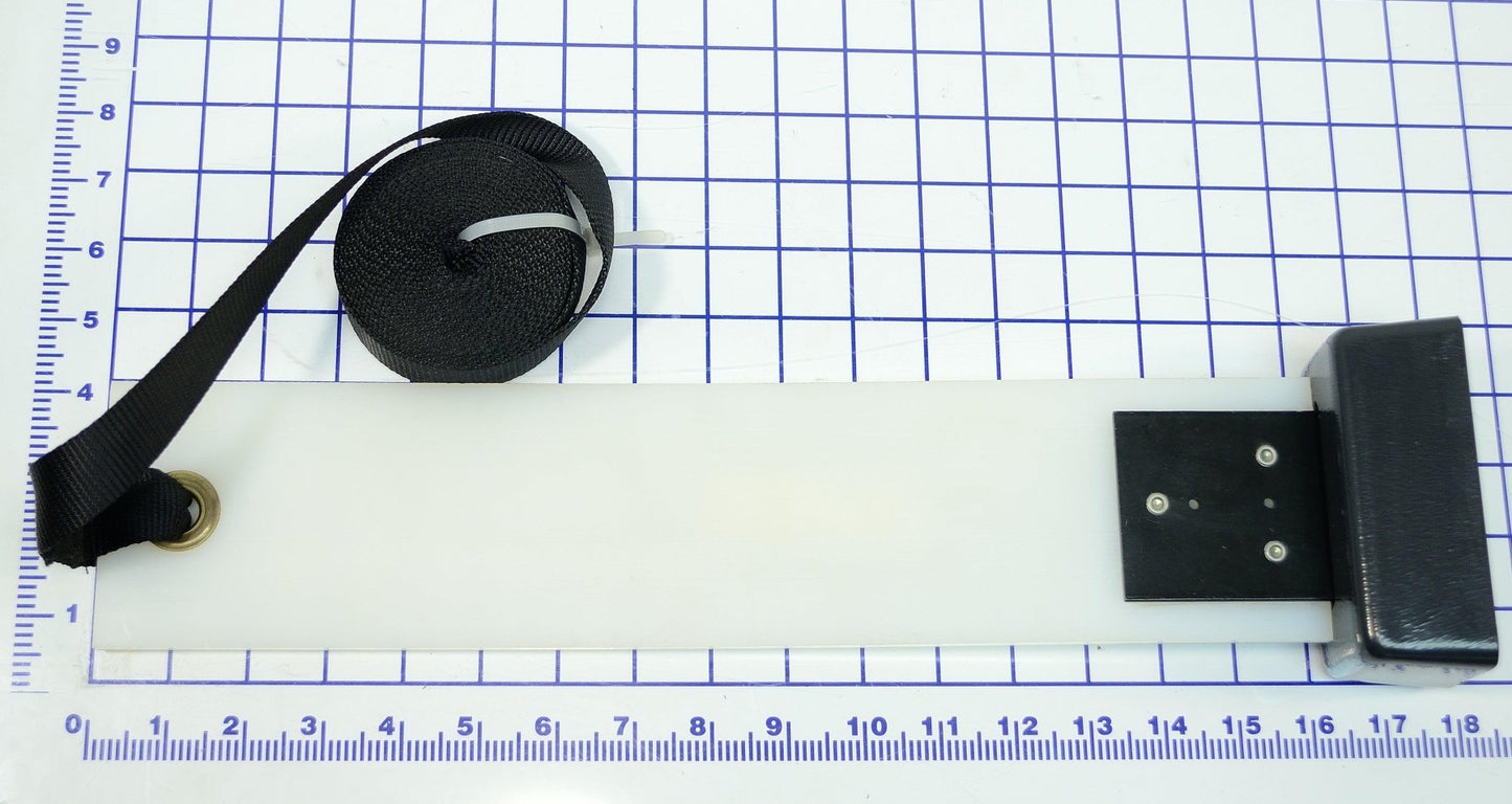 73000001 Tensioning Guide, Left H and 17-3/4Oa W/140 Strapand Cup Ins - Rite-Hite