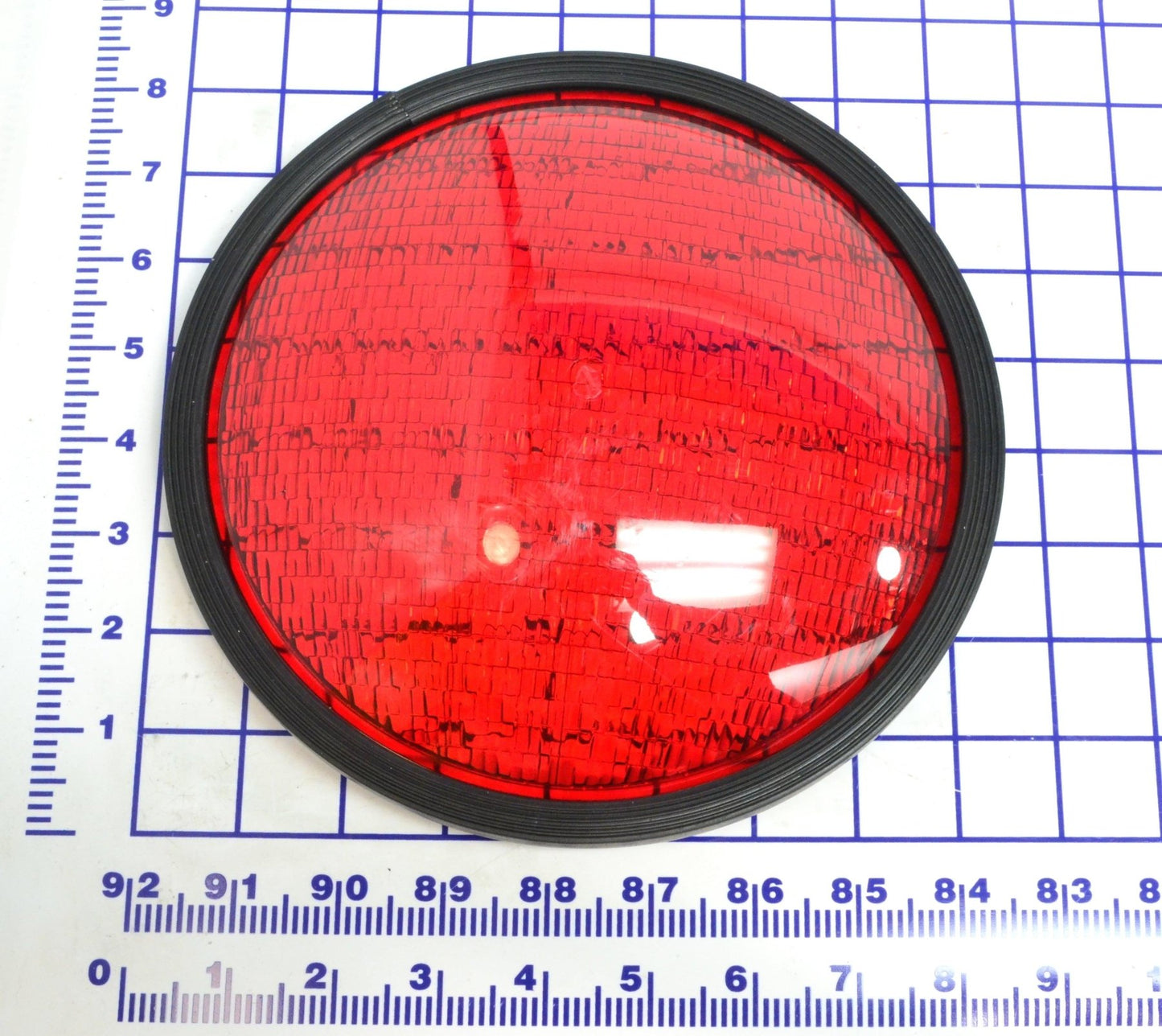 823-043 Outside Light Lens, Red - Serco