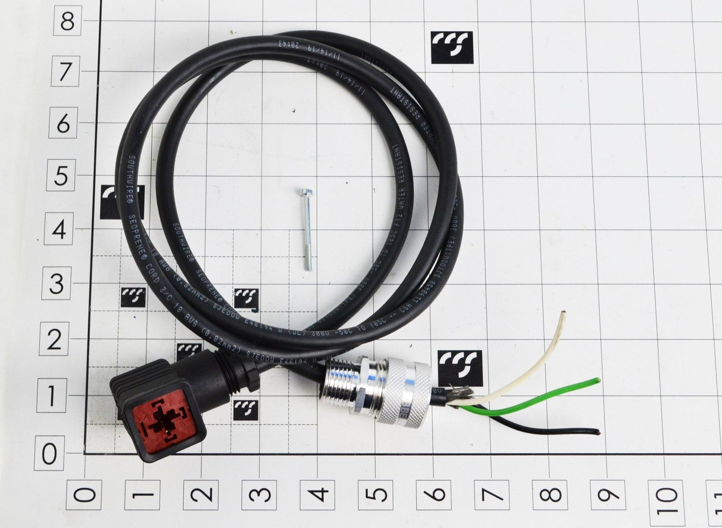 8640 Harness, For Solenoid W/Hershman Connector - Rite-Hite