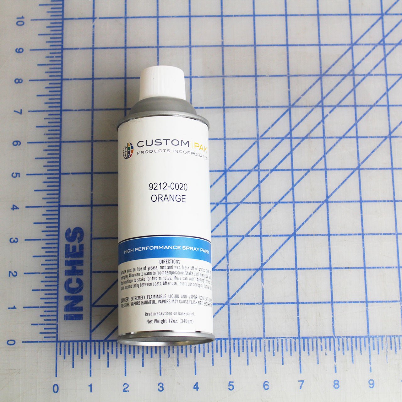 9212-0020 Poweramp Paint, Spray Can, Orange