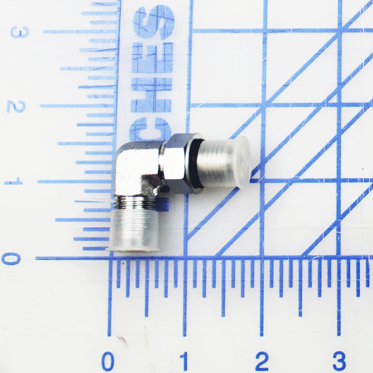 9301-0113 Systems LLC Fitting Elbow 90 Deg Str Thread #6 Orb X #6 Jic