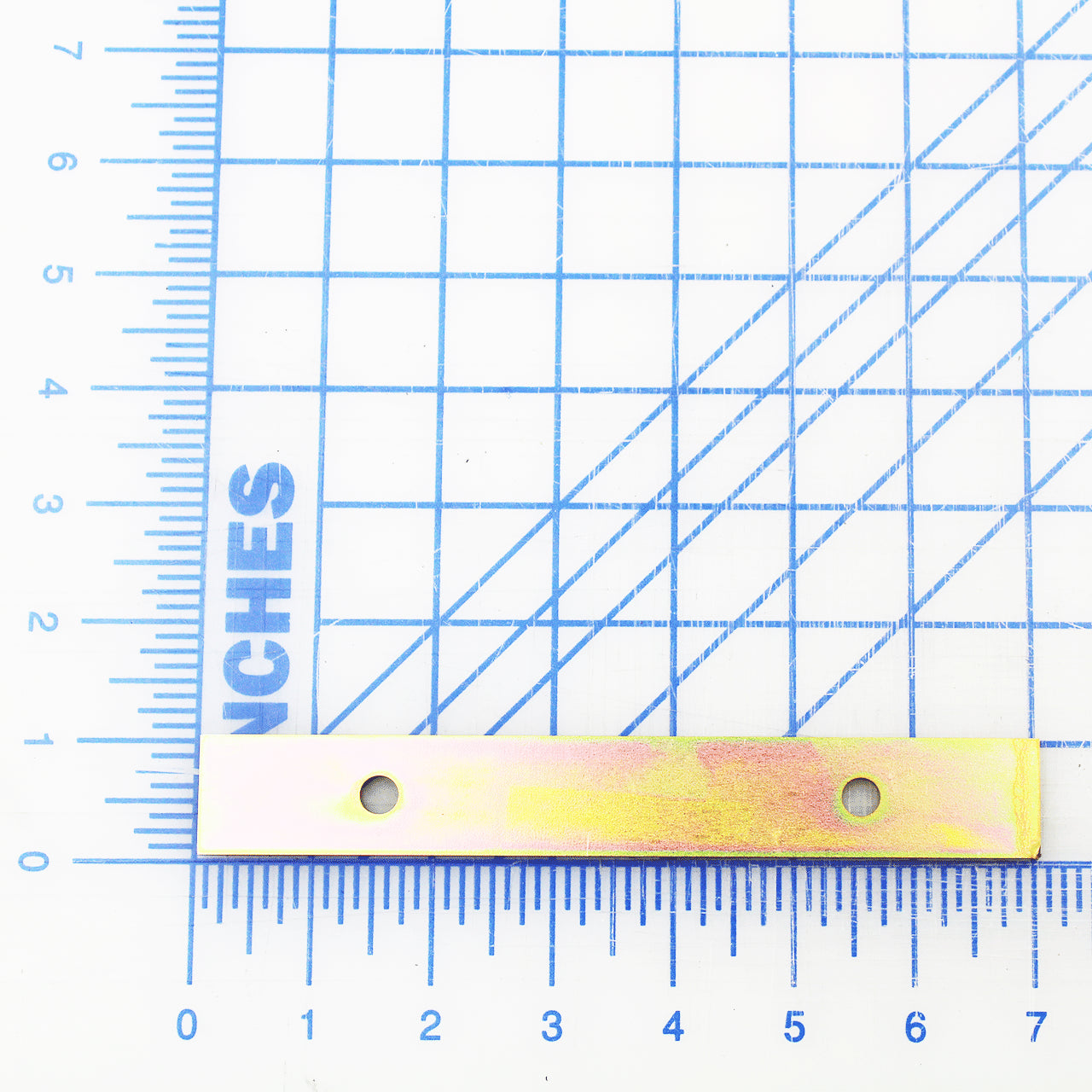 9412-0201 Poweramp Bar-Bellows Mounting-Front, 1/8 X 1 X 7.00 Lg