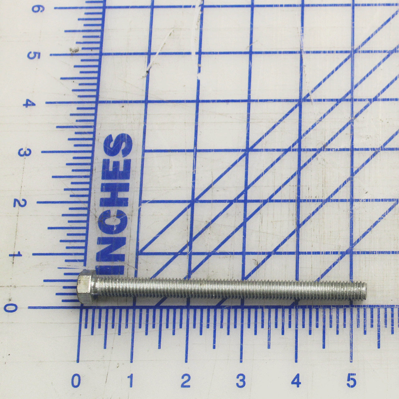DOTH-2046 Poweramp Bolt, Hex, 3/8-16 X 5 All Thread