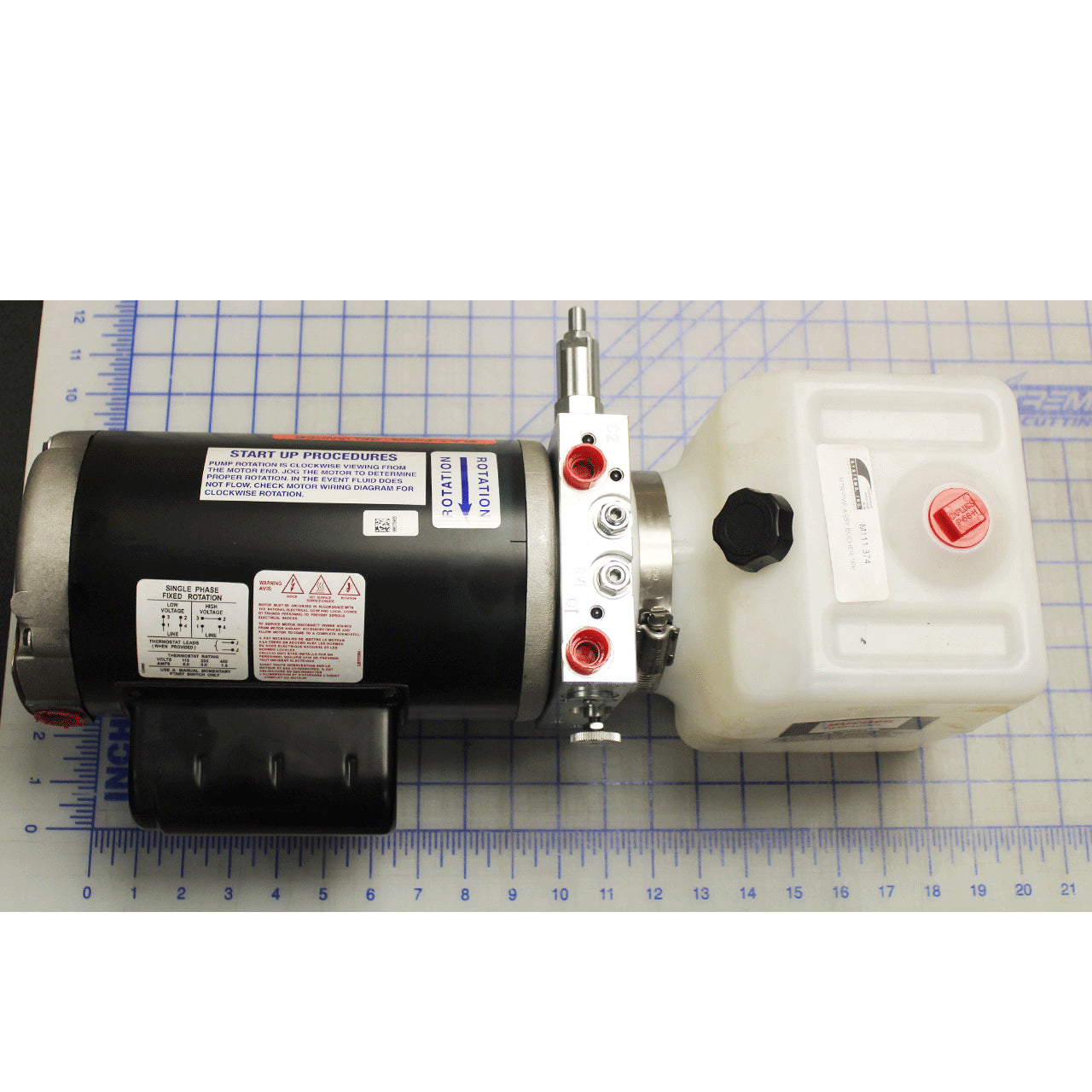 M111.374 McGuire Motor Pump Assembly Bucher, 1PH