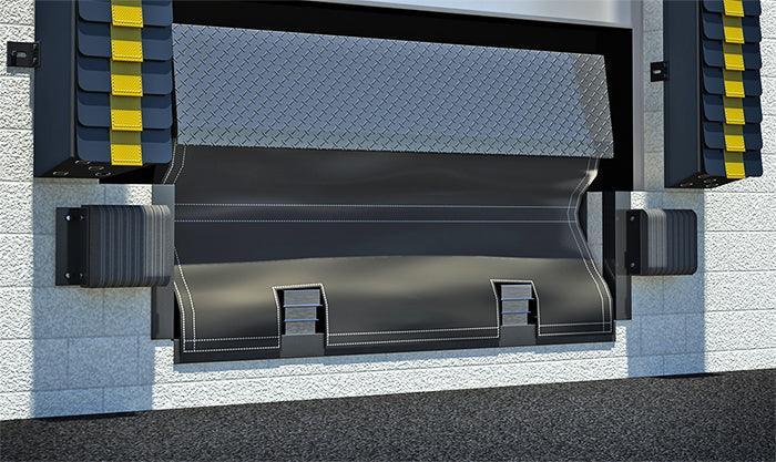 Dock Leveler Draft Curtain - Excel Solutions