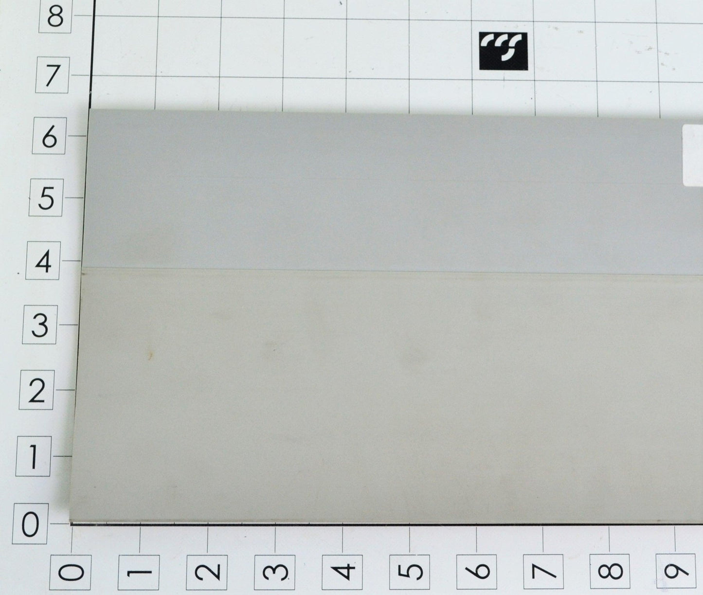 DS-200-003, HEADER SEAL, ROLLING STEEL DOOR GRAY 6-1/4" (SOLD PER INCH) - Excel Solutions