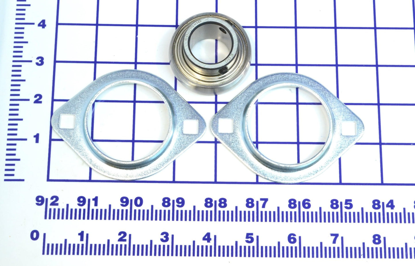 MF4-101-000 Stamped Steel Flange Mounted Ball Bearing - Nova