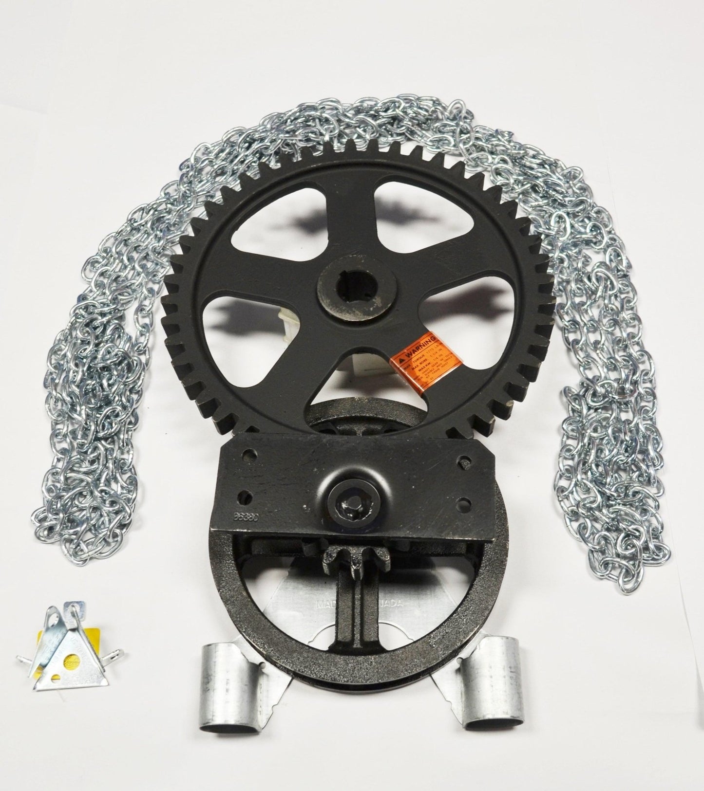 MFD-CH4125, HOIST, ROLLING STEEL, 1.25", 4:1 W/HAND CHAIN - Excel Solutions