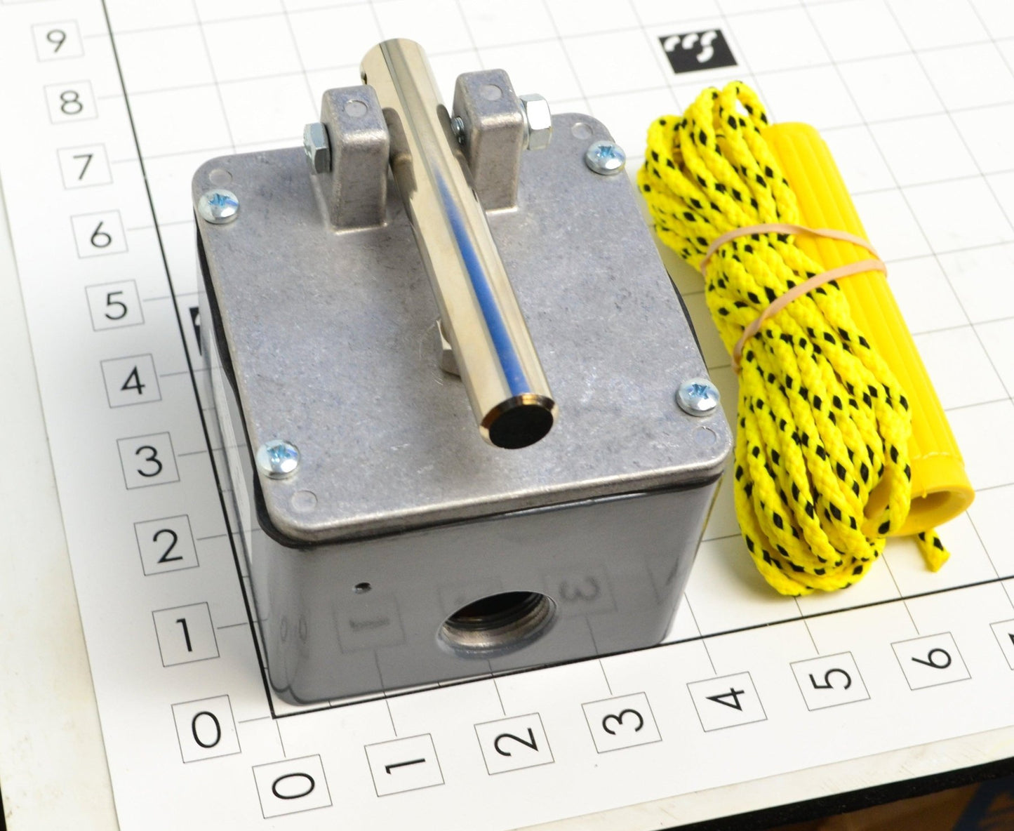 MFD-PSH-120 Pull Switch, Heated 110V Ceiling Mount W/20' Cord Spdt - Excel Solutions