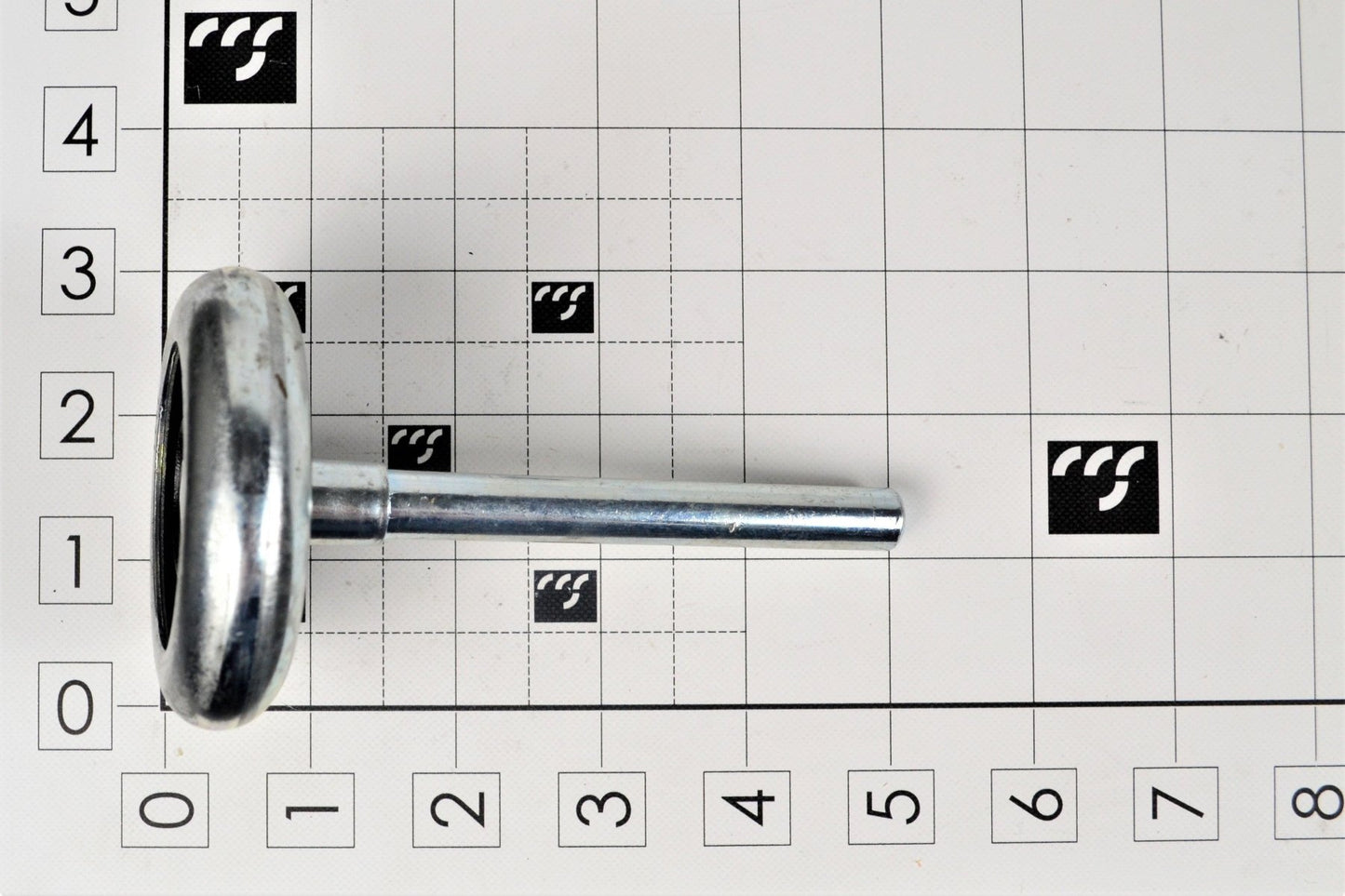 MFD-R3X4 3" 10-Ball 4" Stem, Roller - Excel Solutions