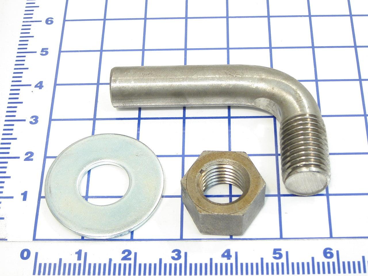 000-332 1"Dia "J"Bolt W/Nut and Washer - Excel Solutions