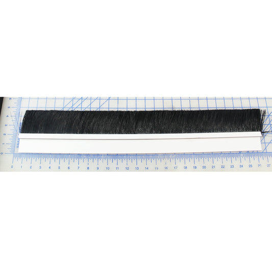 0191-0028 Poweramp Weather Seal Brush and Track Assembly Deg, 2.50" X 26.00 Lg