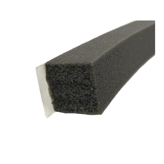 Rear Hinge Foam Weather Seal, 1-side Adhesive, 1.5" x 100" Long