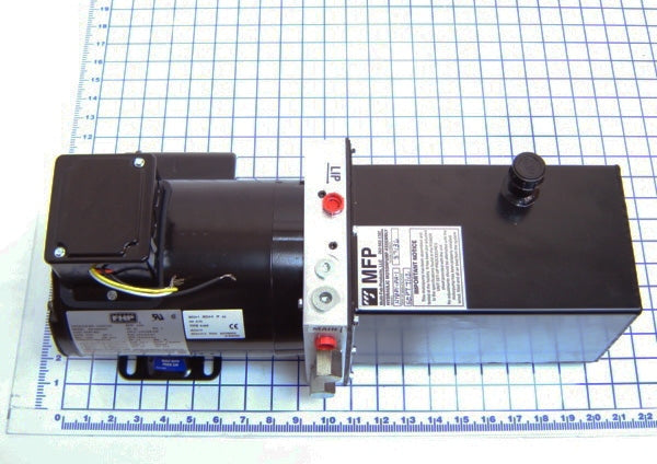 Hydraulic Motor Pump Assembly, Single Phase with Fitting Kit