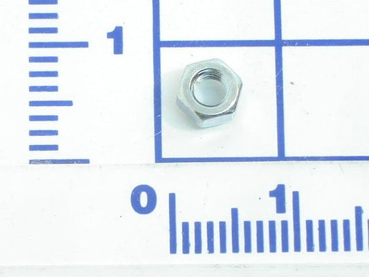 070-0010 5/16"-18 Hex Nut Plated Lip Pin Retaining Nut - Pentalift