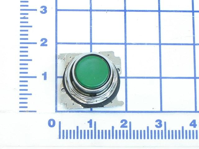 0961-0002 Push Button , Green - Poweramp