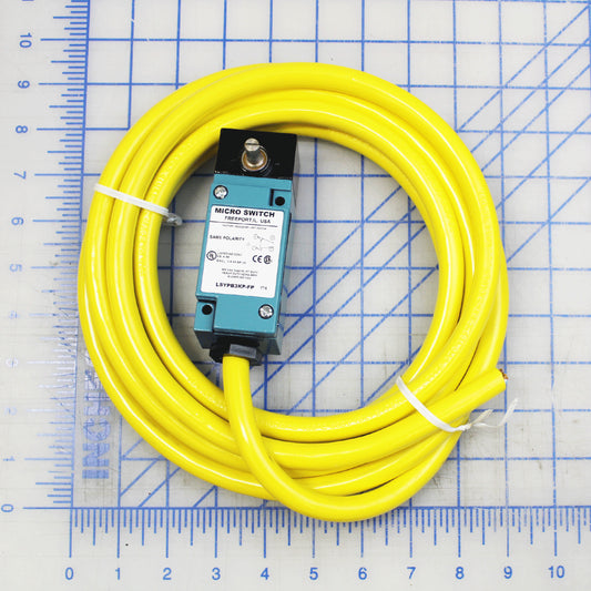 0961-0186 Limit Switch, Rotary, Mom, N6P/12, Spdt, Low Diff, W/ Cable - McGuire