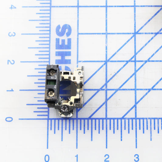 0961-0293 Poweramp K Block, W/ Base, Normally Open, 22.5Mm, Mush P-P