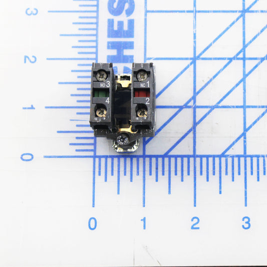 0961-0297 Poweramp K Block, W/ Base, Normally Open-Normally Closed, 22.5Mm, Tele