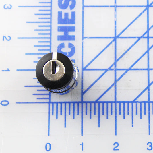 0961-0305 Poweramp Key Switch, 2 Position, 22.5Mm, Main, Key Right To Left