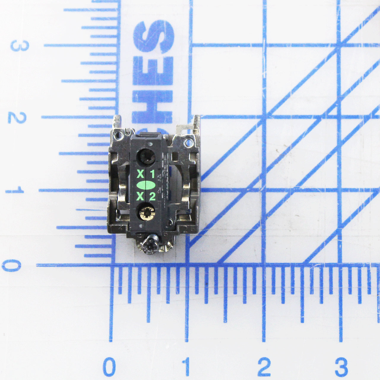 0961-0545 Poweramp IND LIGHT, FULL, 12V, 22.5MM, TPR, GREEN LED