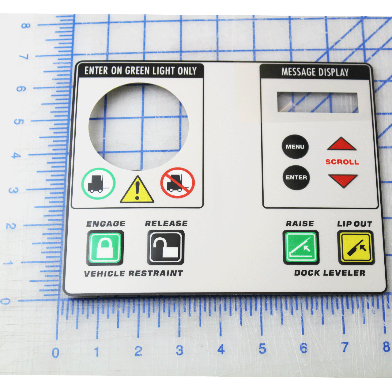 0961-0602 Poweramp Membrane, 4 Button, Re-R-Lo
