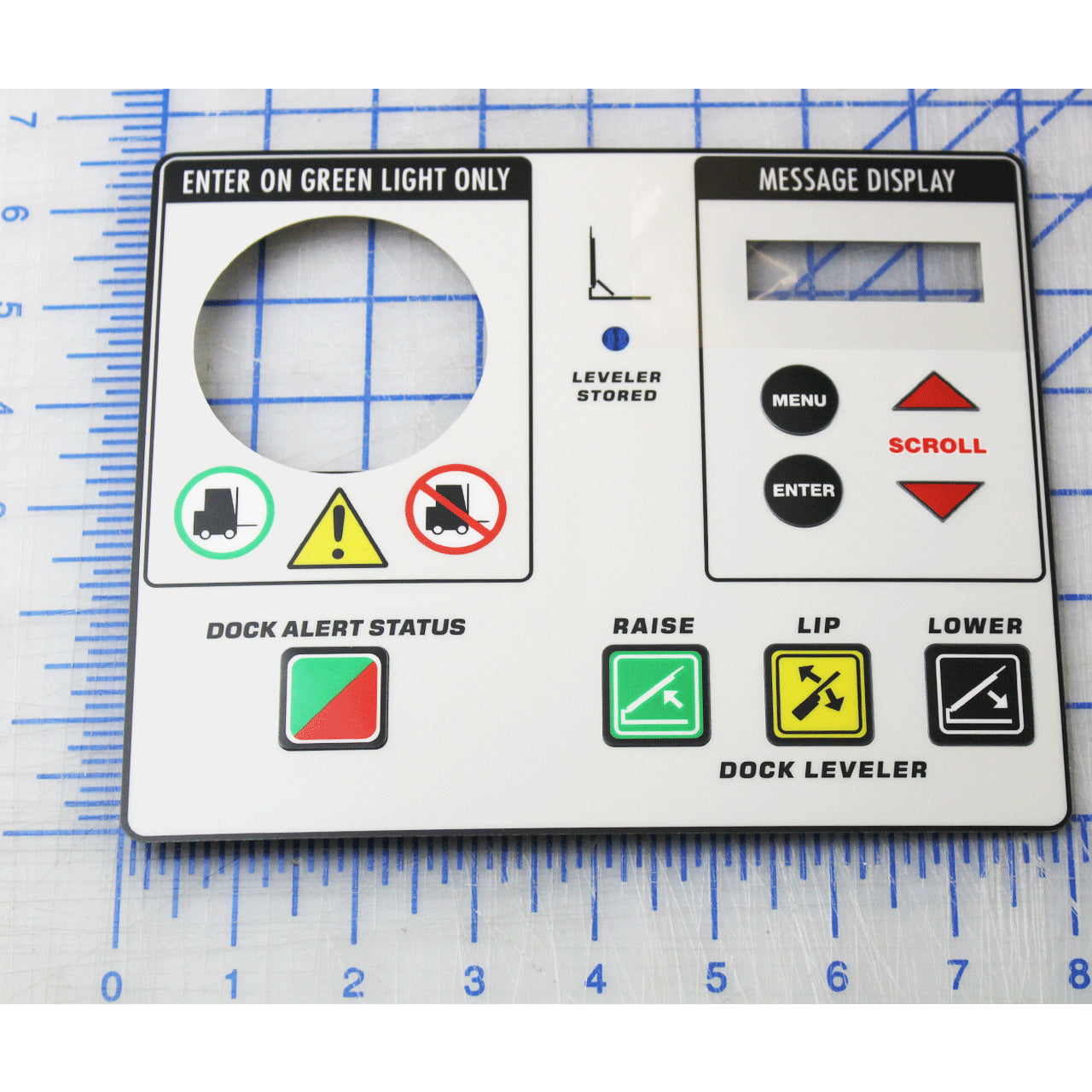 0961-0607 Poweramp Membrane, 4 Button, Da-R-Lp-Lr