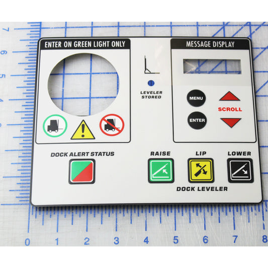 0961-0607 Poweramp Membrane, 4 Button, Da-R-Lp-Lr