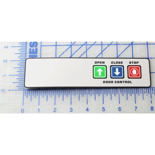 0961-0609 Poweramp Membrane, 3 Button, Door