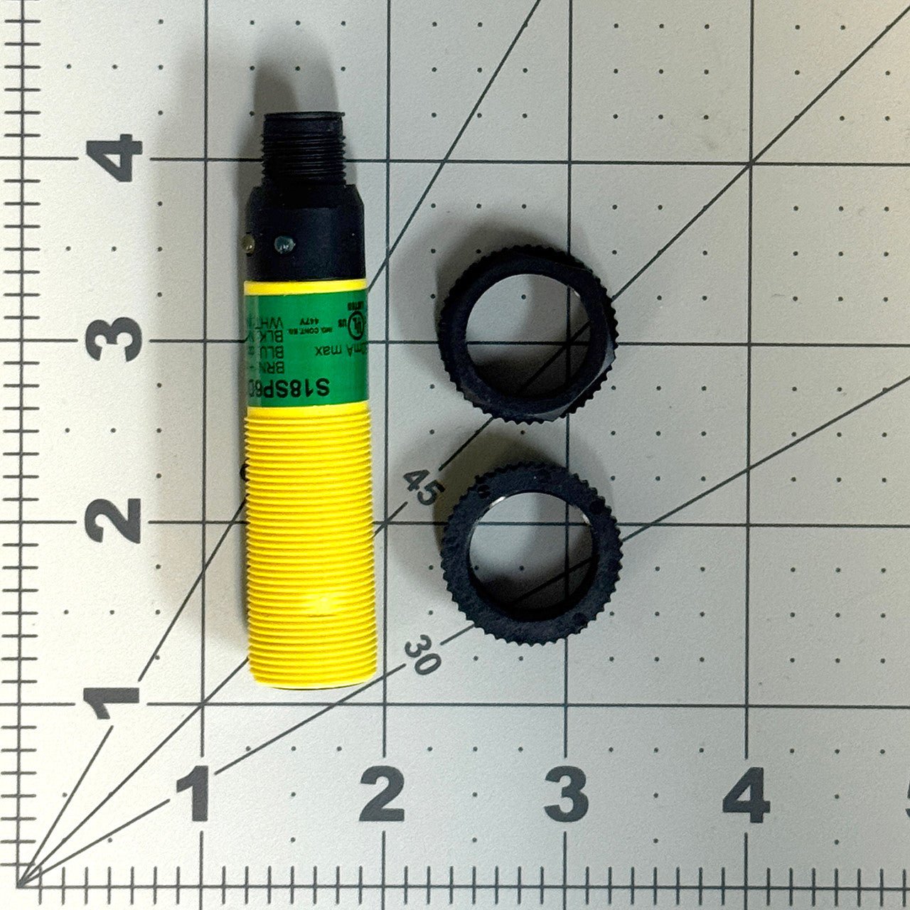 0961-0660 Poweramp PHOTOSENSOR, DIFFUSE,LT&DK,M12