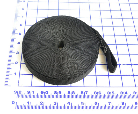 1255-12K Pull Down Strap, 1" Blk Nylon, 12' Max Oa Door Ht. - Rite-Hite