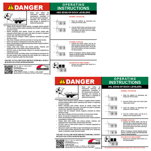 1751-0877 Poweramp Placard Powered EOD