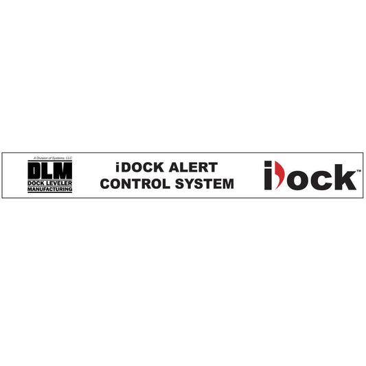 1751-1153 "iDock Alert Control System" - DLM Decal - DLM